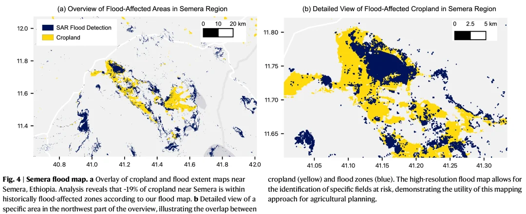 Semera flood map.