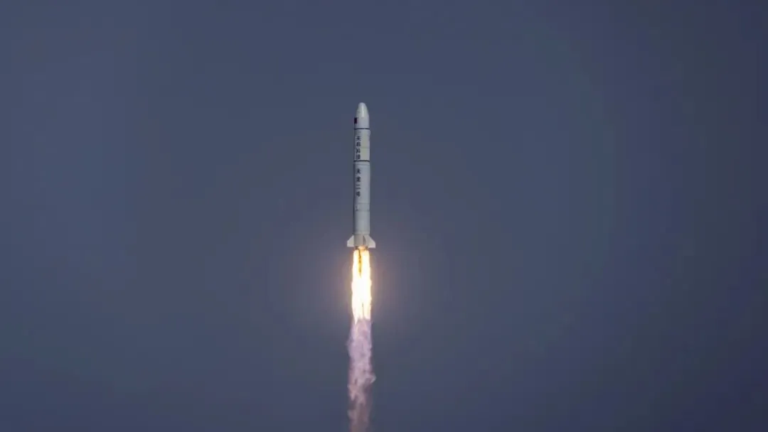 Tianlong-2 Y1 during launch. Image source Space Pioneer website, April 2, 2023.
