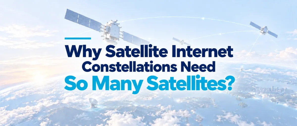 SpaceSail, China SatNet and Starlink: Why Satellite Internet Constellations Need So Many Satellites