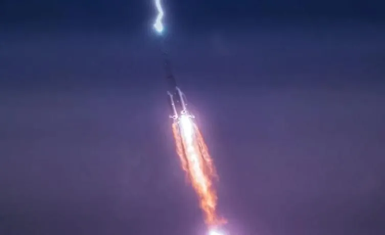 Why Was the Rocket Unscathed After Being Struck by Lightning?
