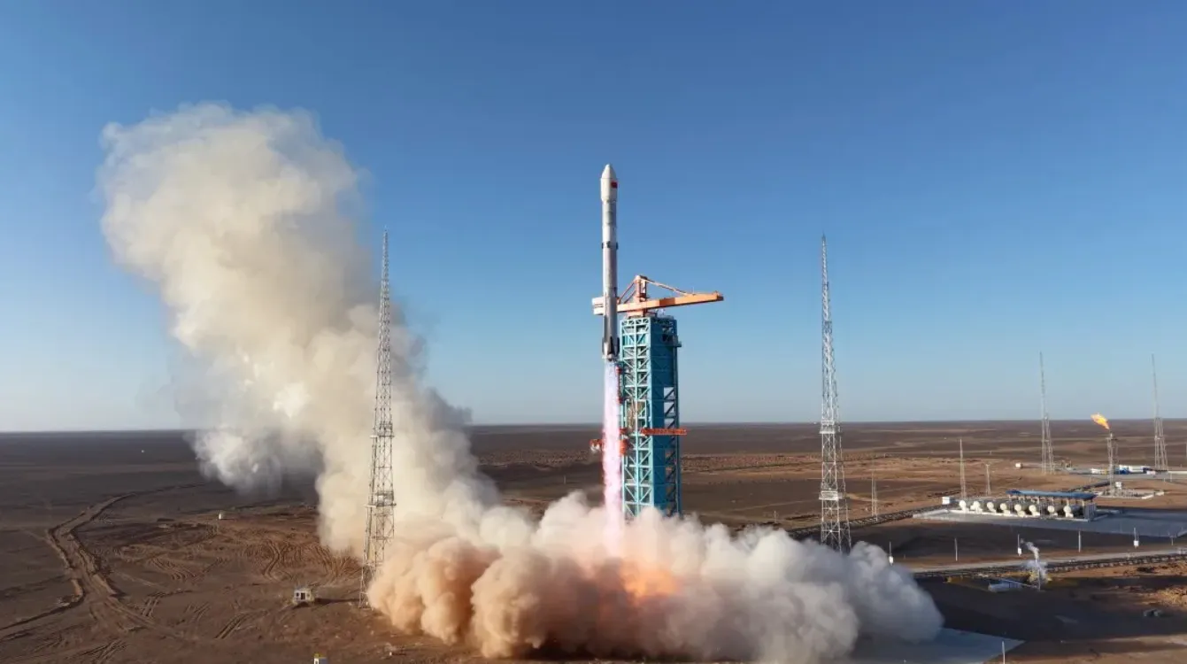 Liftoff of the second Zhuque-3 rocket from Jiuquan spaceport, Aug. 18, 2026. Credit: Landspace
