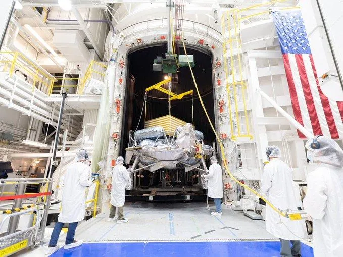 Griffin-1 Lunar Lander Clears Environmental Testing at NASA JPL